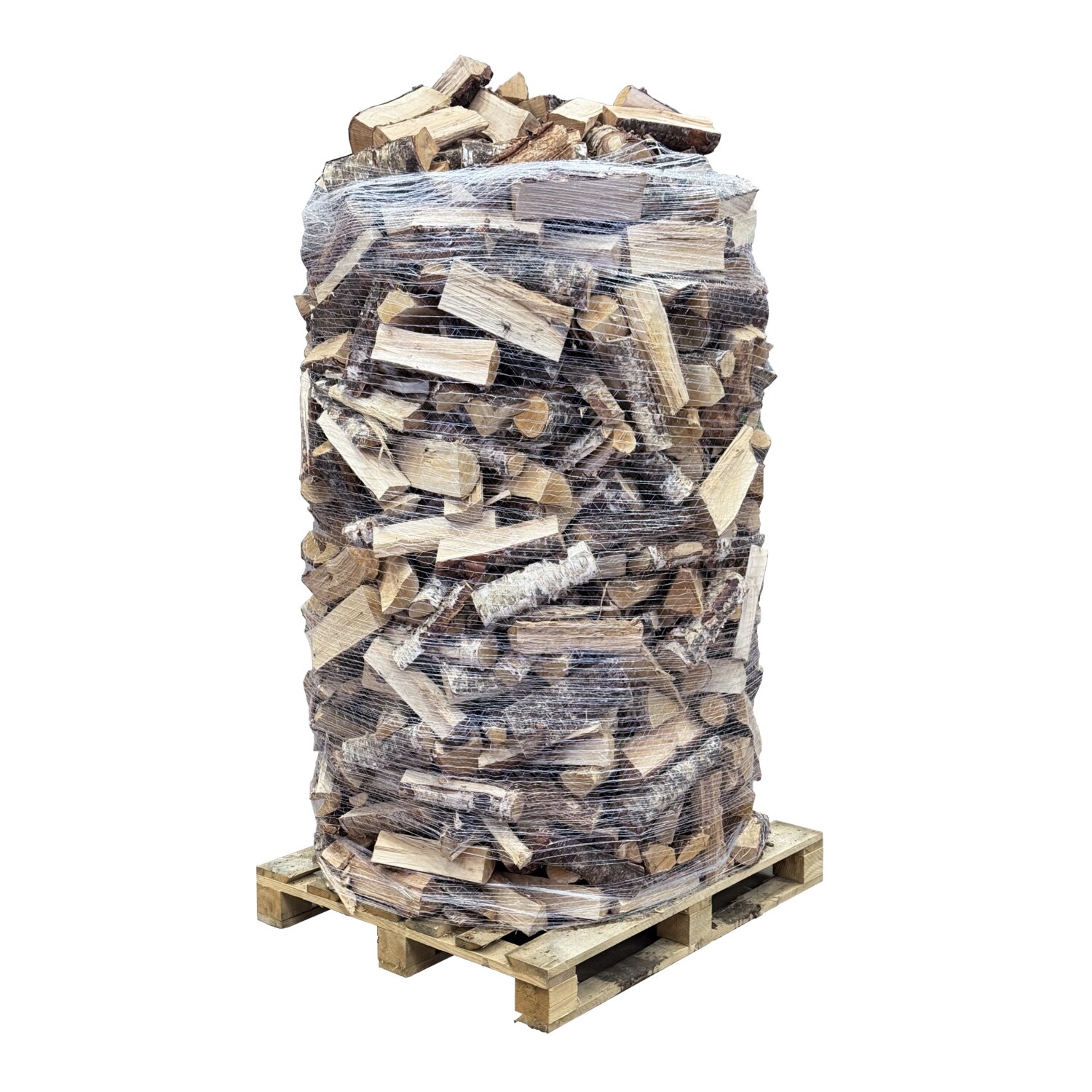 Torr Björkved på pall, 2,0 m³ – inklusive frakt