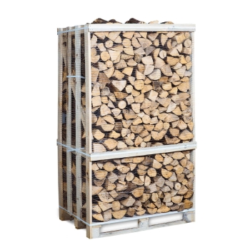 Torr staplad bokved, 1,8 m³ – inklusive frakt