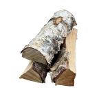 Torr Björkved på pall 25 cm, 2,0 m³ – inklusive frakt