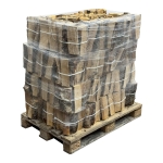 Tørt birkebrænde i bundter Stablet på palle – 1,2 m³